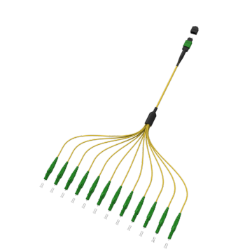 Câble de rupture MTP et MPO à fibre optique